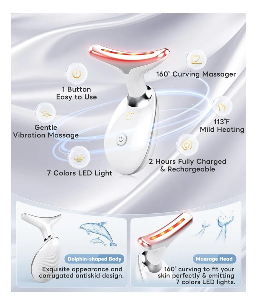 Masajeador  ANTIEDAD- FACIAL- CUELLO-Reductor de Papada